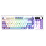 Клавіатура бездротова Ajazz AK980 V2 Gift Switch V2 White (AK980-V2-G-PWB)