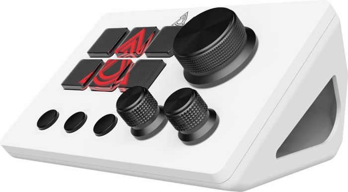 Контролер для стримінгу Ajazz AKP03E USB White