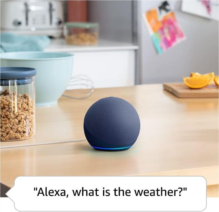 Акустична система Amazon Echo Dot (5th Gen) Smart Speaker with Alexa Glacier White_US