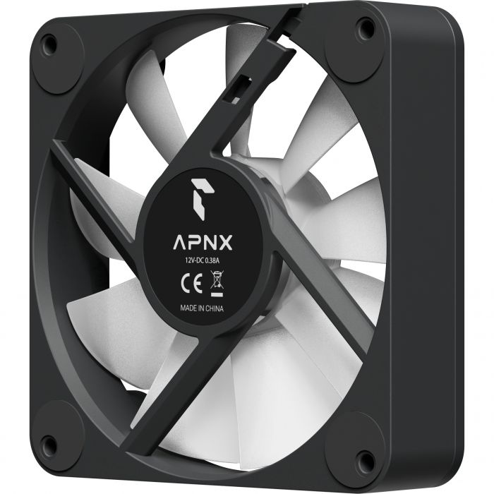 Вентилятор APNX FP1-R 120 ARGB Black - 3 Pack (APF3-PF11267.11)