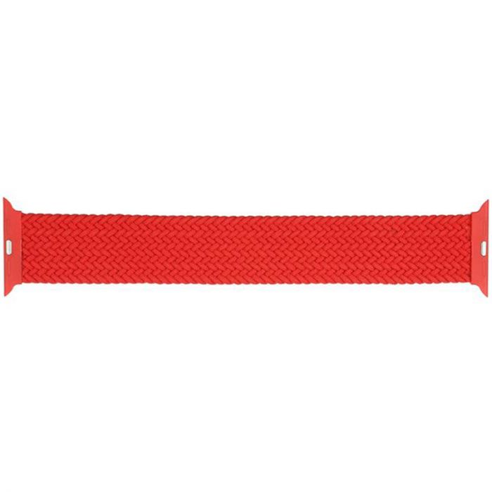 Ремінець Armorstandart Braided Solo Loop для Apple Watch 38mm/40mm/41mm Red Size 2 (120 mm) (ARM58069)