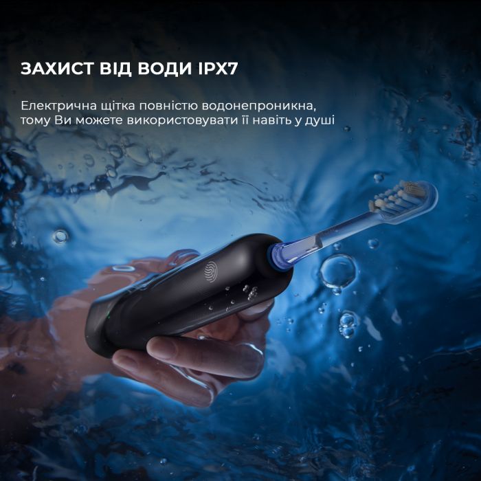 Зубна електрощітка Mova Fresh Black (ATB13A-BK)