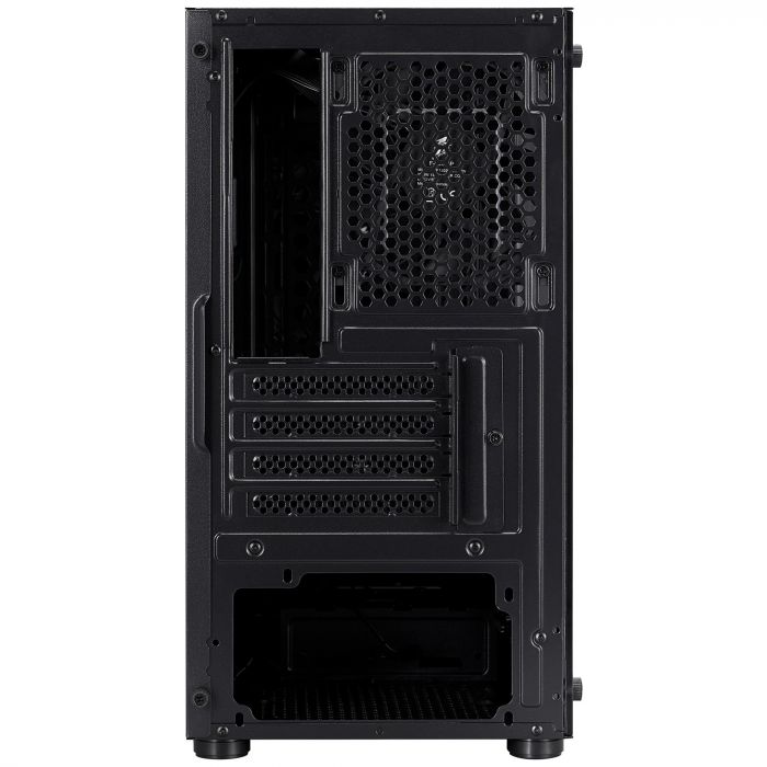 Корпус 1stPlayer B5-M-BK-3F Black без БЖ