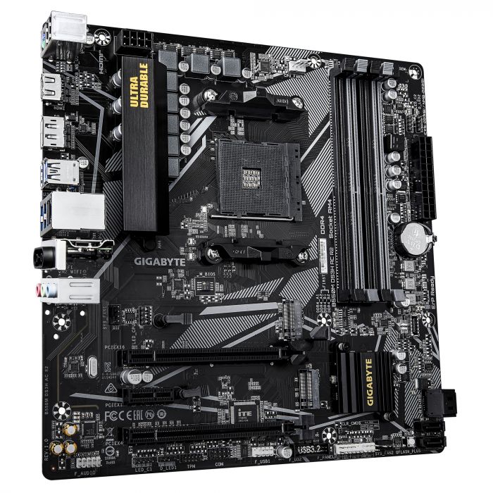 Материнська плата Gigabyte B550M DS3H AC R2 Socket AM4