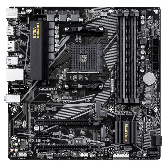 Материнська плата Gigabyte B550M DS3H R2 Socket AM4