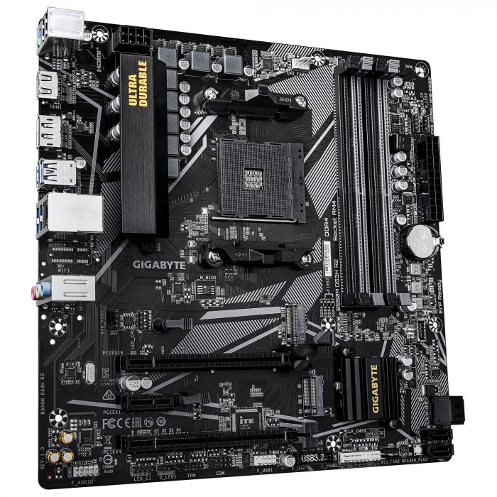 Материнська плата Gigabyte B550M DS3H R2 Socket AM4