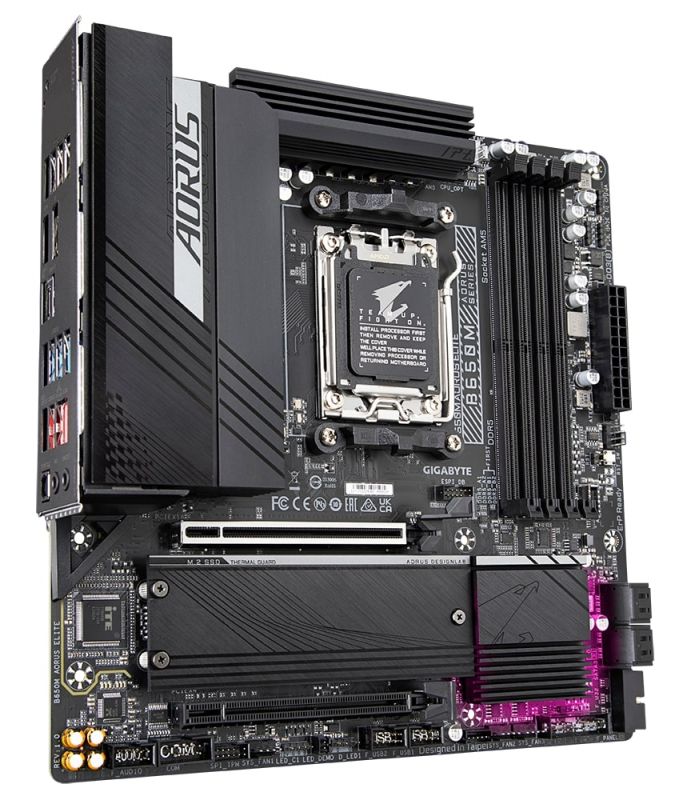 Материнська плата Gigabyte B650M Aorus Elite Socket AM5