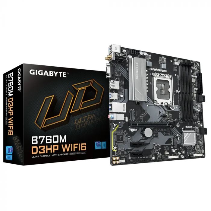 Материнська плата Gigabyte B760M D3HP WiFi6 Socket 1700