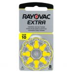 Батарейка Rayovac Extra 10 (10AUX-8XEMF) BL 8 шт (для слухових апаратів)
