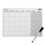 Планер настінний магнітний Buromax на місяць А3 лінований з чорним маркером (BM.0082-99)