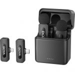 Мікрофон BOYA BY-V3 combo Type-C/Lightning Black