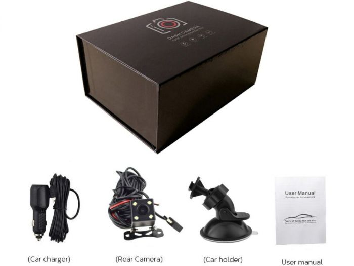 Відеореєстратор CarCam T418 Dual