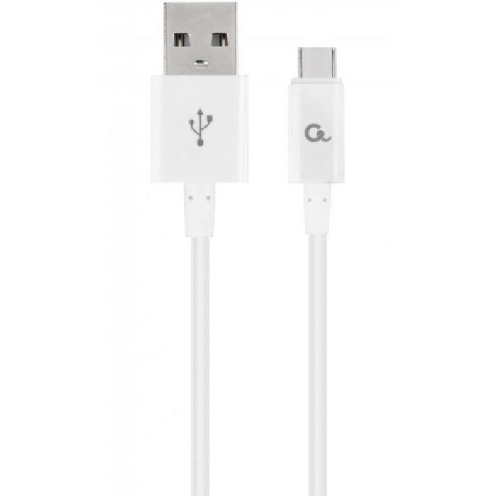 Кабель Cablexpert USB - USB Type-C V 2.0 (M/M), 2 м, білий (CC-USB2P-AMCM-2M-W)