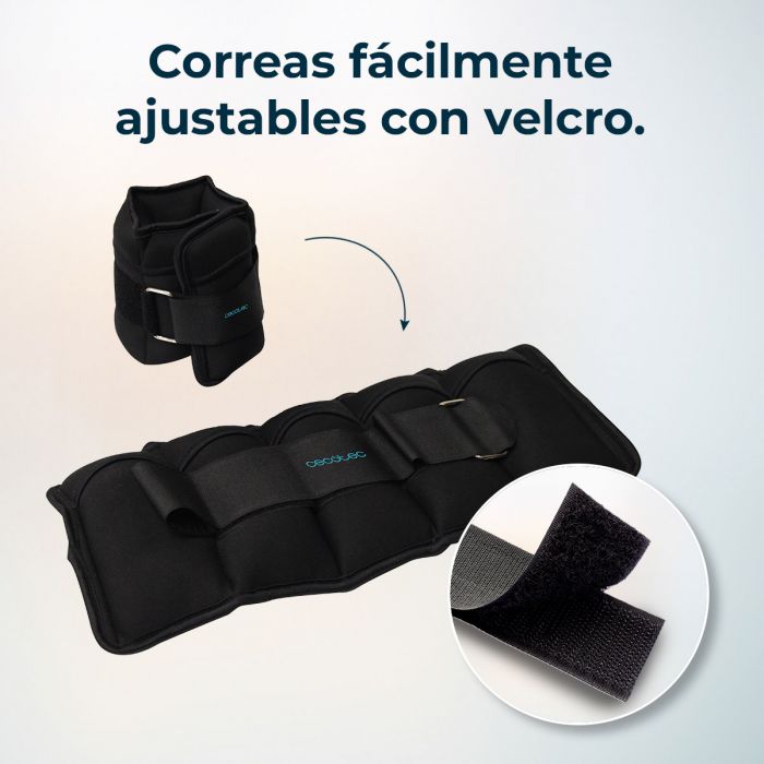 Обтяжувачі Cecotec Drumfit AnkleBell 2500 Neo (2шт по 2,5кг) (CCTC-07208)