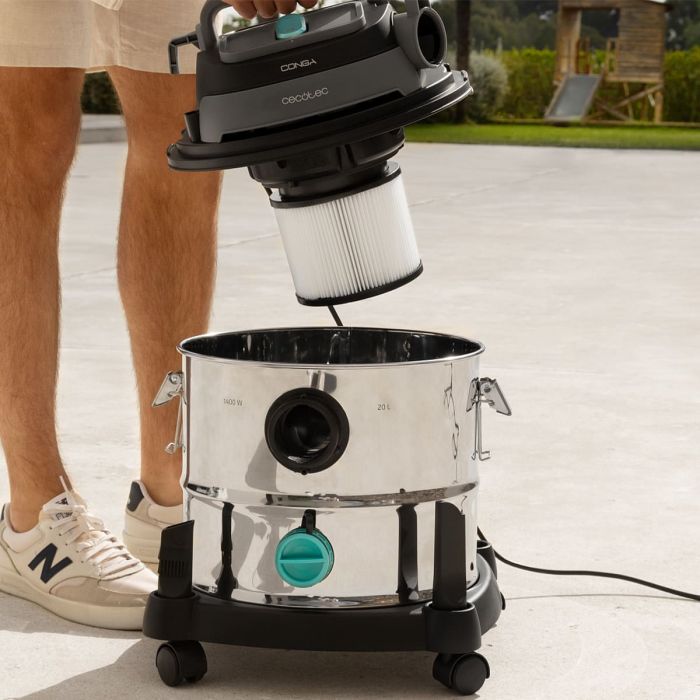 Пилосос Cecotec Conga Rockstar Wet & Dry Steel Max (CCTC-08114)