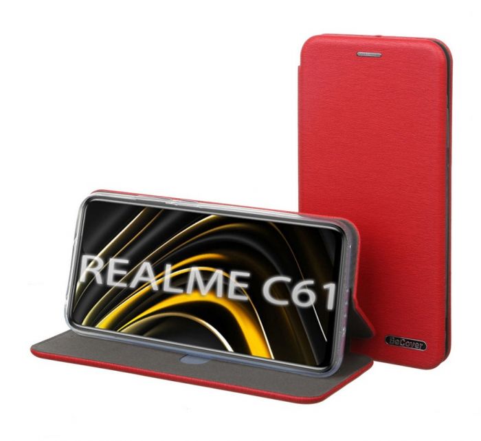 Чохол-книжка BeCover Exclusive для Realme C61 Red (712555)