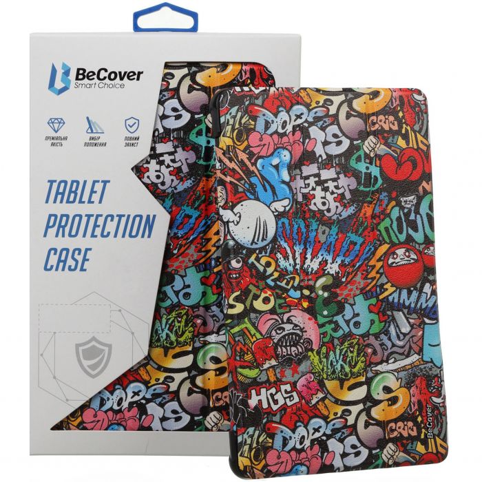Чохол-книжка BeCover Flexible TPU Mate для Samsung Galaxy Tab S6 Lite 10.4 SM-P620/SM-P625/SM-P627 Graffiti (712519)