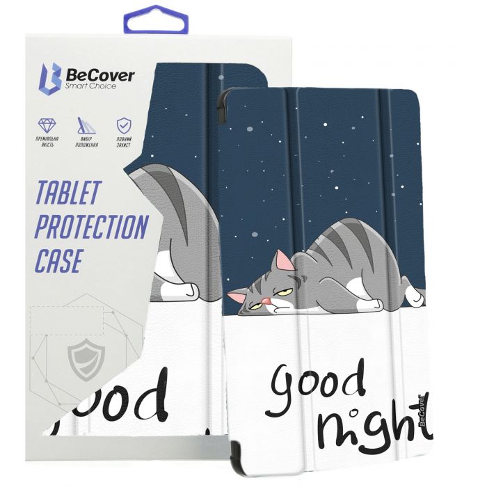 Чохол-книжка BeCover Flexible TPU Mate для Samsung Galaxy Tab S9 (SM-X710/SM-X716)/S9 FE (SM-X510/SM-X516B) Good Night (712535)