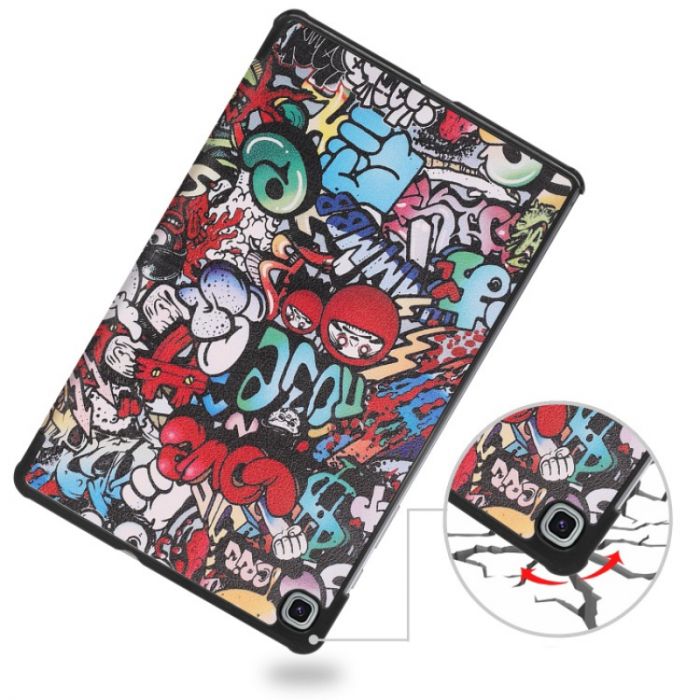 Чохол-книжка BeCover Flexible TPU Mate для Samsung Galaxy Tab S6 Lite 10.4 SM-P620/SM-P625/SM-P627 Graffiti (712519)