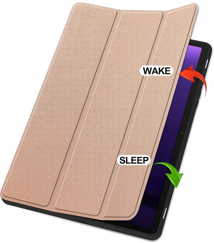 Чохол-книжка BeCover Flexible TPU Mate для Samsung Galaxy Tab S9 (SM-X710/SM-X716)/S9 FE (SM-X510/SM-X516B) Rose Gold (712532)