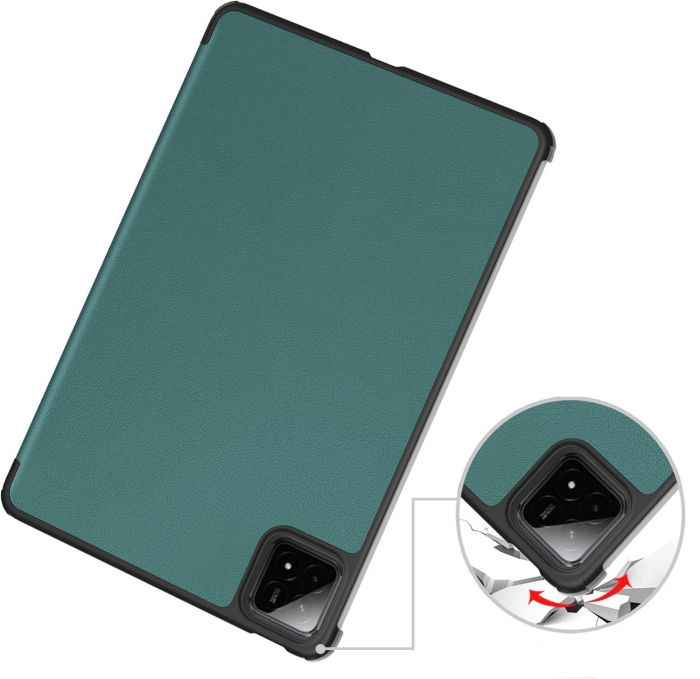 Чохол-книжка BeCover Smart Case для Xiaomi Pad 7/7 Pro 11.2 Dark Green (712801)