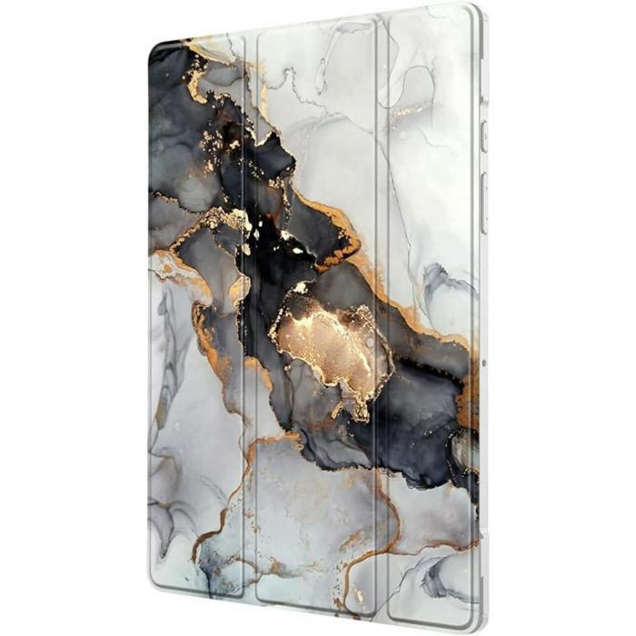 Чохол-книжка BeCover Soft Edge TPU для Xiaomi Redmi Pad SE 8.7 Gray Marble (712575)