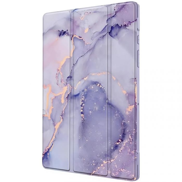 Чохол-книжка BeCover Soft Edge TPU для Xiaomi Redmi Pad SE 8.7 Purple Marble (712577)