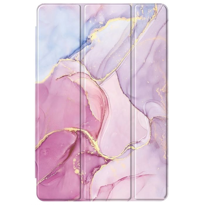 Чохол-книжка BeCover Soft Edge TPU для Xiaomi Redmi Pad SE 8.7 Pink Marble (712576)
