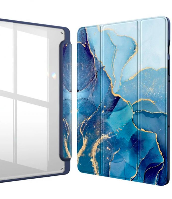 Чохол-книжка BeCover Soft Edge TPU для Xiaomi Redmi Pad SE 8.7 Blue Marble (712572)