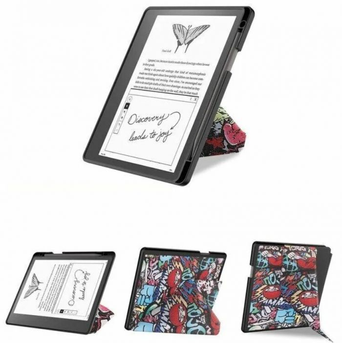 Чохол-книжка BeCover Ultra Slim Origami для Amazon Kindle Scribe 10.2" Graffiti (712582)