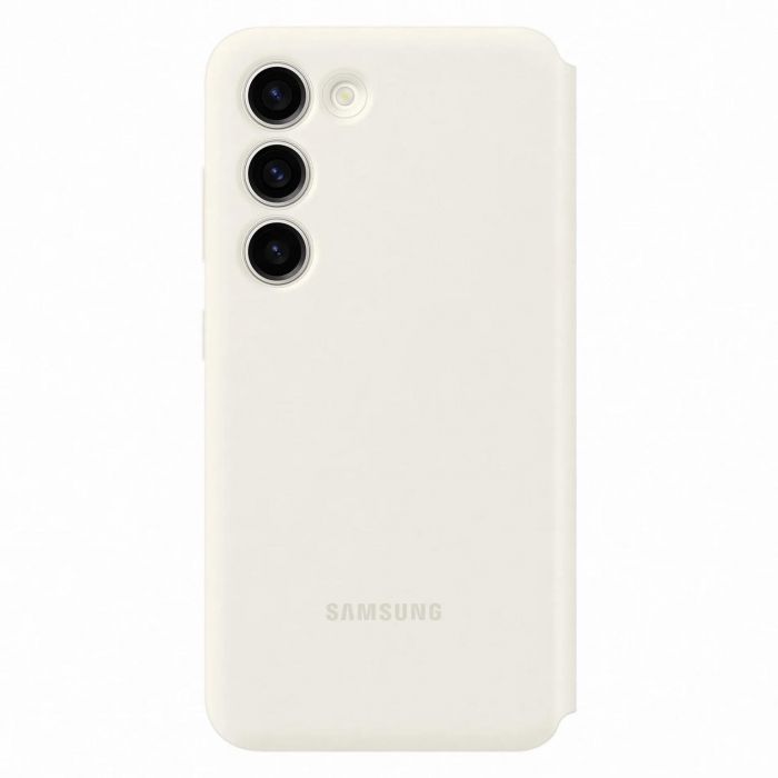 Чохол-книжка Samsung Smart Clear View Cover для Samsung Galaxy S23 SM-S911 Cream (EF-ZS911CUEGRU)