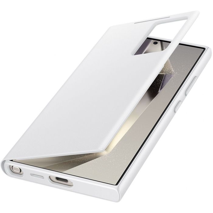 Чохол-книжка Samsung Smart Clear View Cover для Samsung Galaxy S24 Ultra SM-S928 White (EF-ZS928CWEGWW)