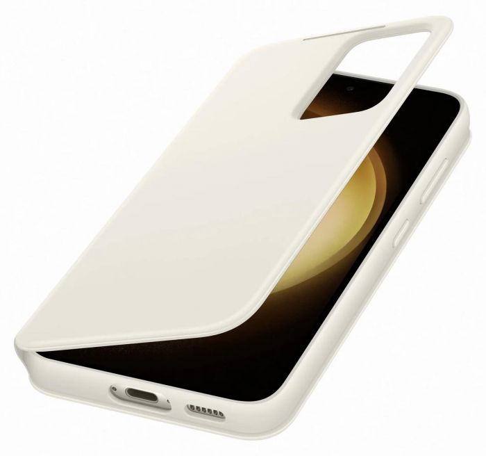 Чохол-книжка Samsung Smart Clear View Cover для Samsung Galaxy S23 SM-S911 Cream (EF-ZS911CUEGRU)