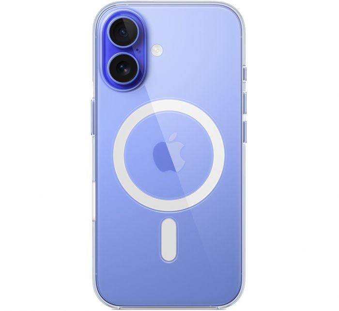Чохол-накладка Apple Clear Case with MagSafe для Apple iPhone 16 Transparent (MA6A4)