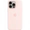 Чохол-накладка Apple Silicone Case with MagSafe для Apple iPhone 15 Pro Max Light Pink (MT1U3)