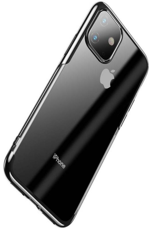 Чохол-накладка Baseus Shining Case для Apple iPhone 11 Pro Max Transparent (ARAPIPH65S-MD0S)