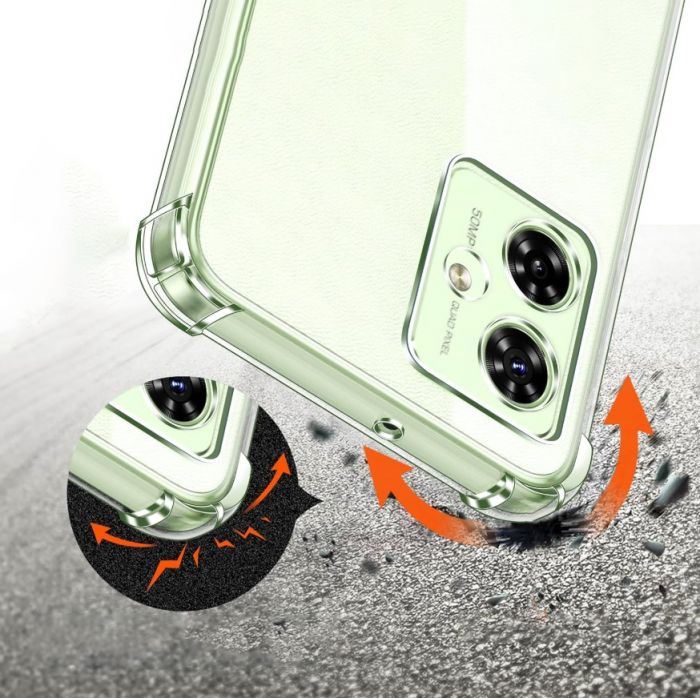 Чохол-накладка BeCover Anti-Shock для Motorola Moto G35 Clear (712779)