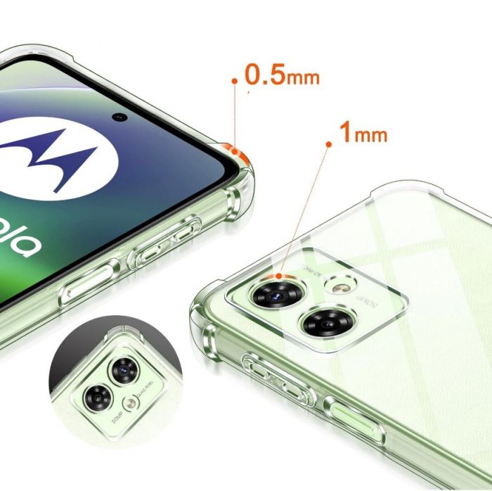 Чохол-накладка BeCover Anti-Shock для Motorola Moto G55 Clear (712780)
