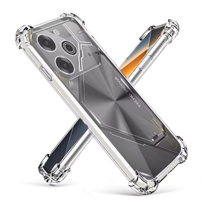 Чохол-накладка BeCover Anti-Shock для Tecno Pova 6 (LI7) Clear (712784)