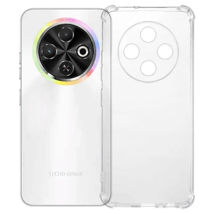 Чохол-накладка BeCover Anti-Shock для Tecno Spark 30C 4G Clear (712783)