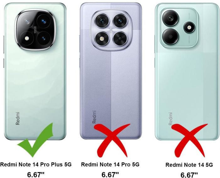 Чохол-накладка BeCover Anti-Shock для Xiaomi Redmi Note 14 Pro 5G Clear (712787)