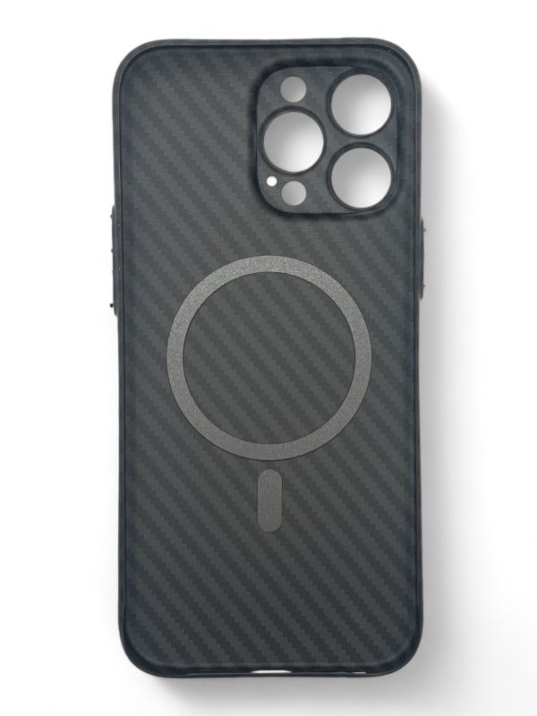 Чохол-накладка BeCover Carbonite Case MagSafe для Apple iPhone 16 Pro Black (712068)
