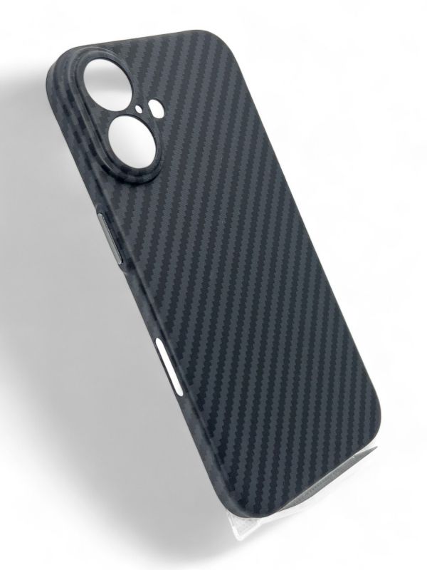 Чохол-накладка BeCover Carbonite Case MagSafe для Apple iPhone 16 Black (712067)