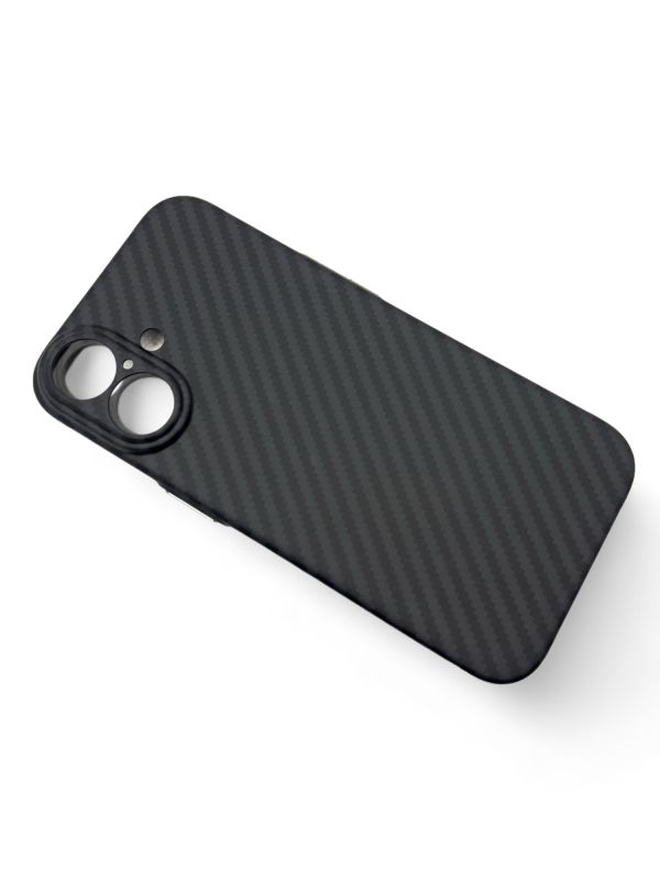 Чохол-накладка BeCover Carbonite Case MagSafe для Apple iPhone 16 Black (712067)