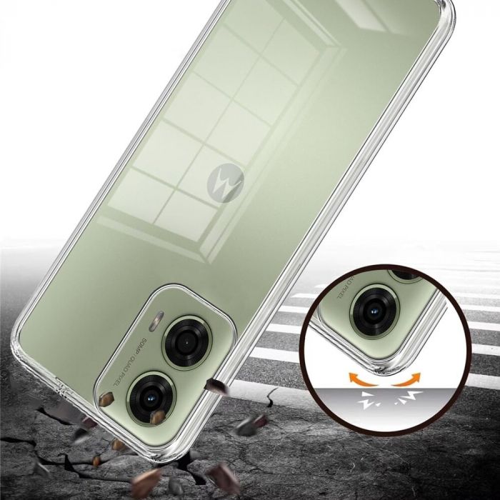 Чохол-накладка BeCover для Motorola Moto G04/E14 Transparancy (712286)
