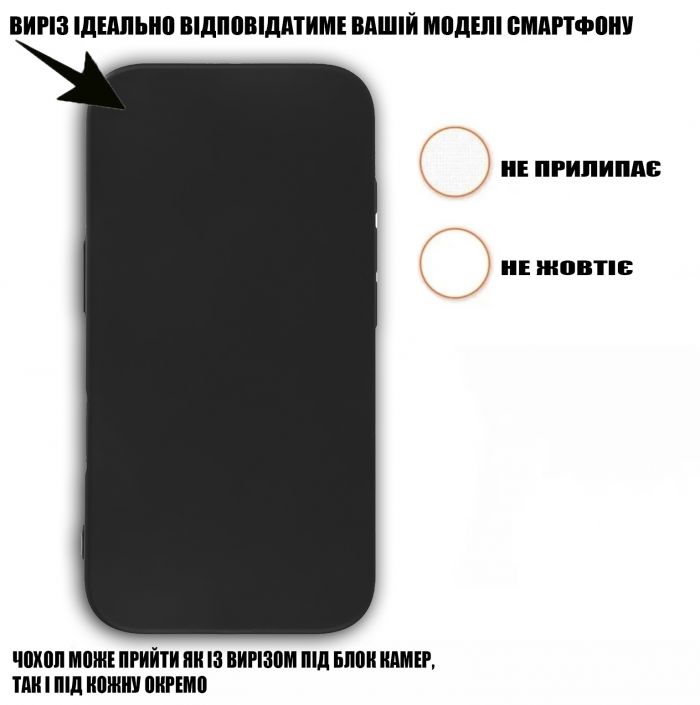 Чохол-накладка BeCover для ZTE Nubia V60 Design Black (712775)