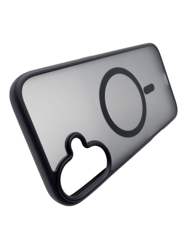 Чохол-накладка BeCover Metal Buttons Case MagSafe для Apple iPhone 16 Black (712090)