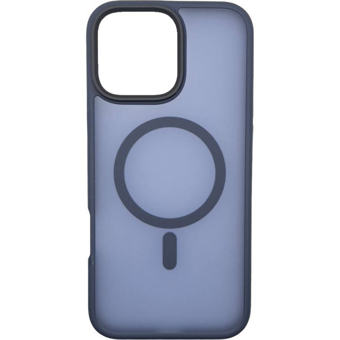 Чохол-накладка BeCover Metal Buttons Case MagSafe для Apple iPhone 16 Pro Max Blue (712100)