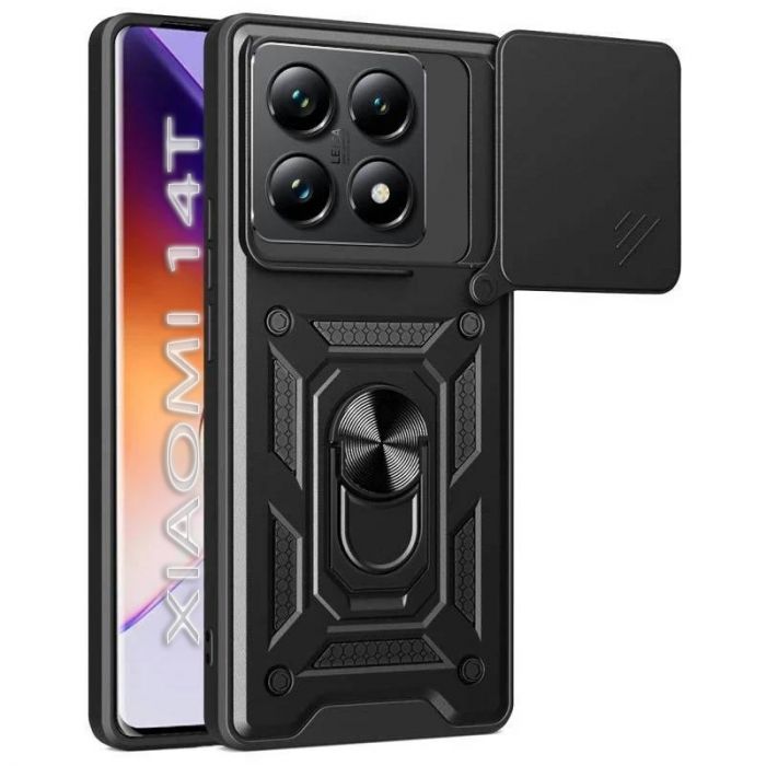 Чохол-накладка BeCover Military для Xiaomi 14T Black (712559)