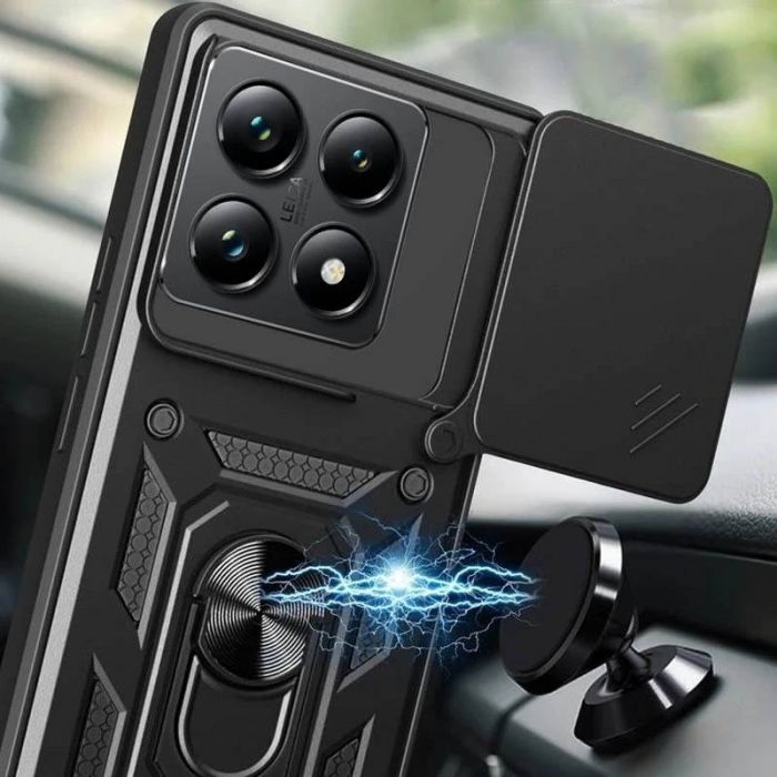 Чохол-накладка BeCover Military для Xiaomi 14T Black (712559)